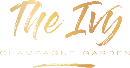 The Ivy Champagne Garden logo